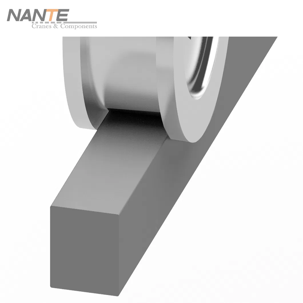 Low Maintenance Cost Carbon Steel High Security Flat Bar Crane Rail