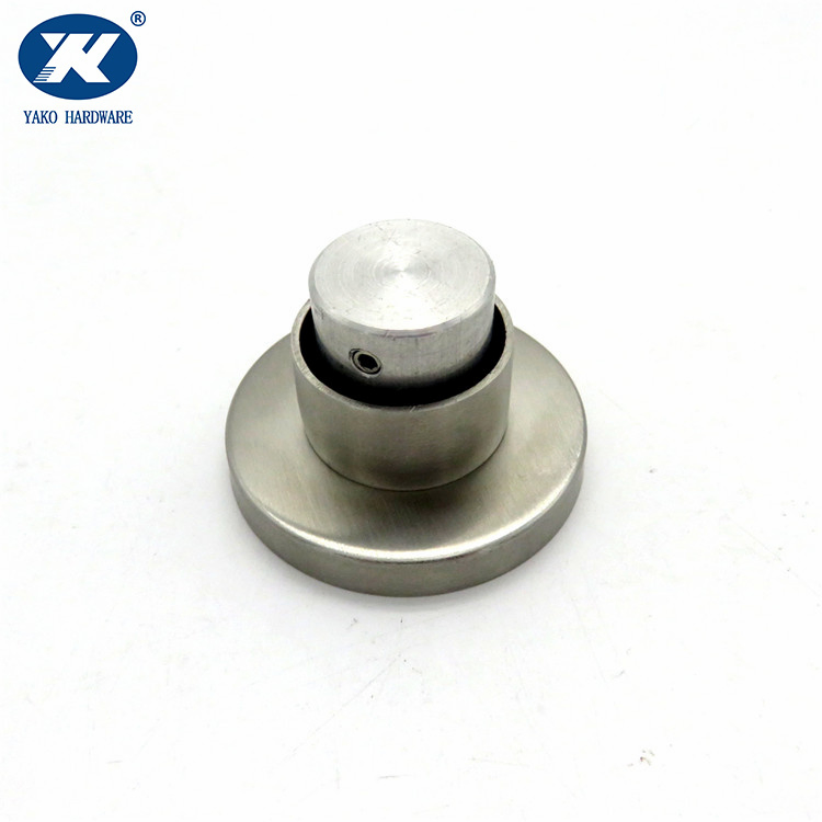 Stainless Steel Toilet Partition Small Wall Mounted Flange Washroom Partition Fitting