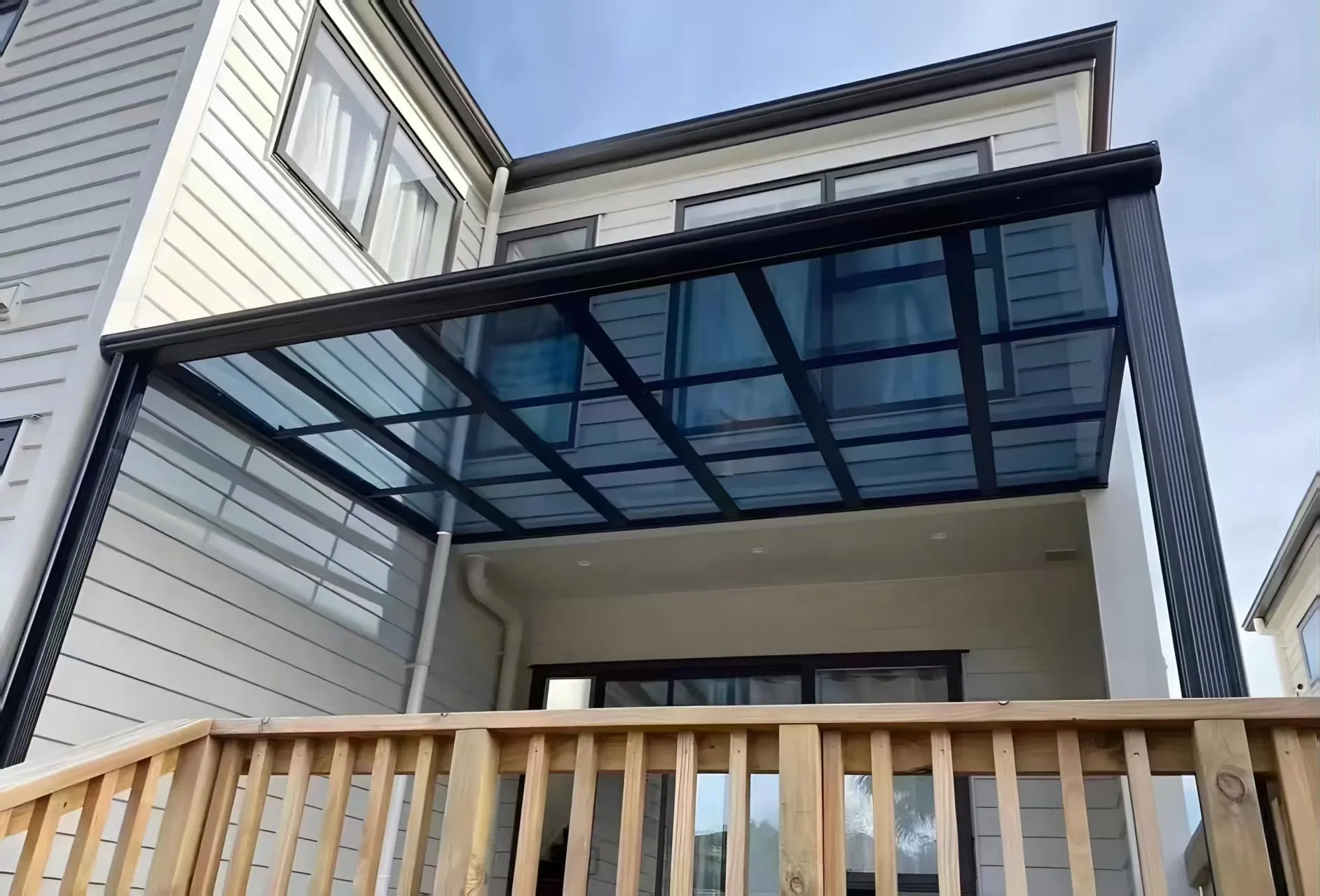 Durable Polycarbonate Canopy Panel 1220mm X 2440mm for Outdoor Use