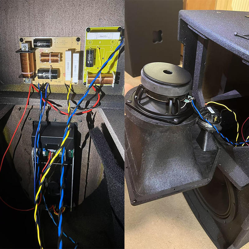 High-Volume 10-Inch Speaker Ideal for Live Events and Parties Home Party Church KTV DJ Stage Home Theater Full Frequency Wooden Cabinet Speaker System