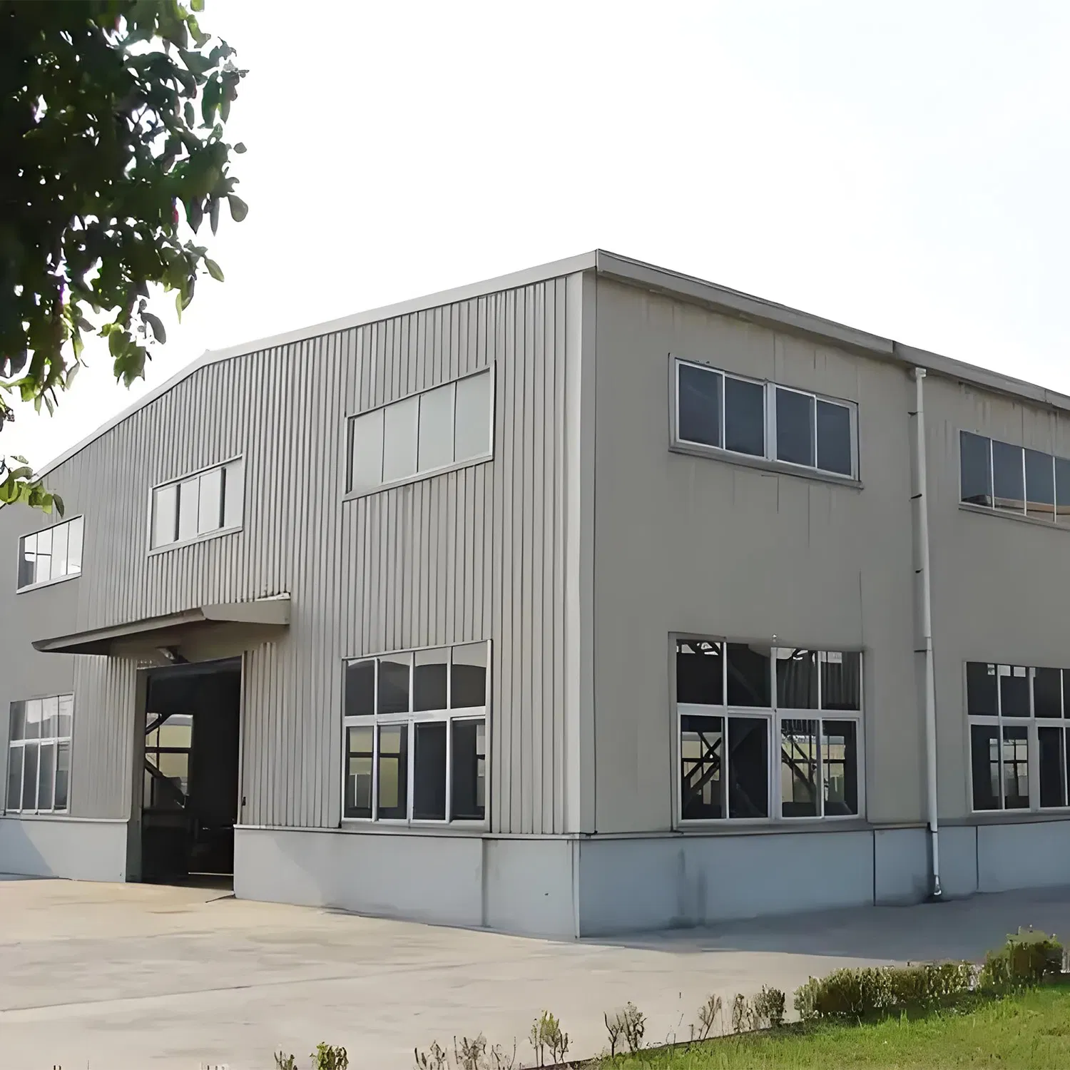 Large Industrial Steel Structure Warehouse - High-Strength Steel, Suitable for Various Industrial Storage Needs