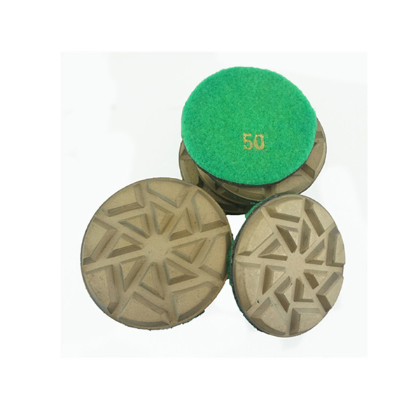 3 Inch Concrete Magic Tape Metal Bond Diamond Grinding Pad