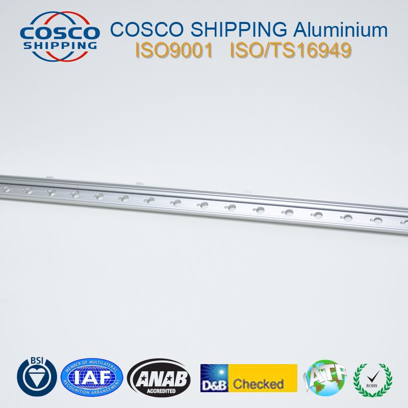 Custom Extruded and Anodized Aluminum LED Profile Extrusions