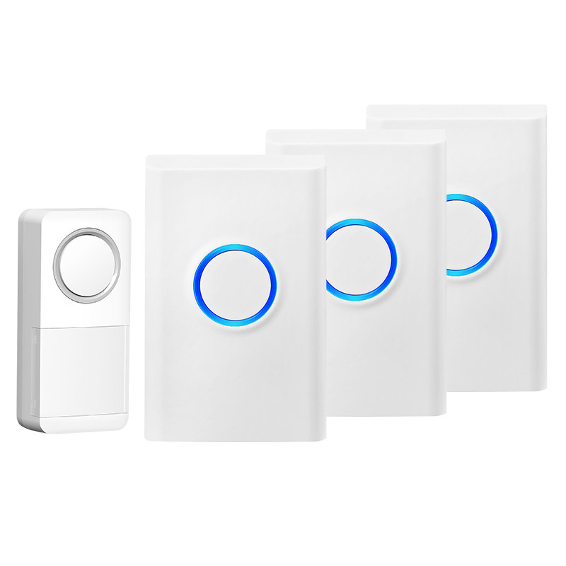 LED Cheap Long Distance Battery Wireless Doorbell