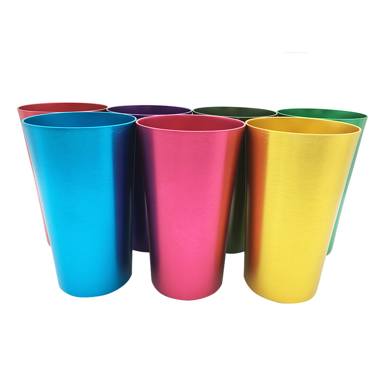 Одноразовые алюминиевые бокалы для вина 12 oz
