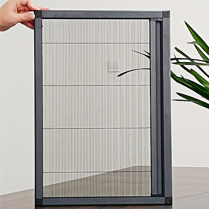 Insect-Proof Folding Screen Window Easy to Operate & Delicate Single Folding Screen Window