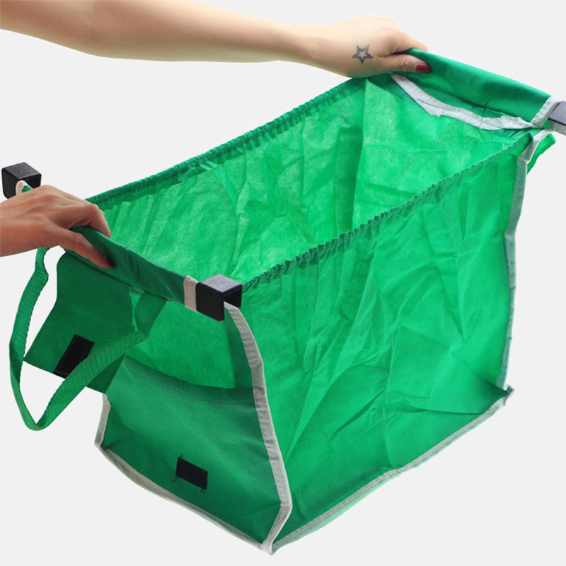 Folding Shopping Cart Bag Grab Bag Reusable Supermarket Bags