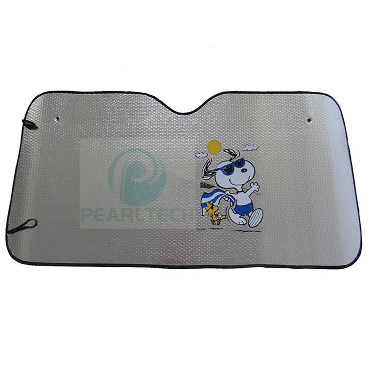 Silver Pinted Aluminum Film with Bubbles as Car Top Cover Materials