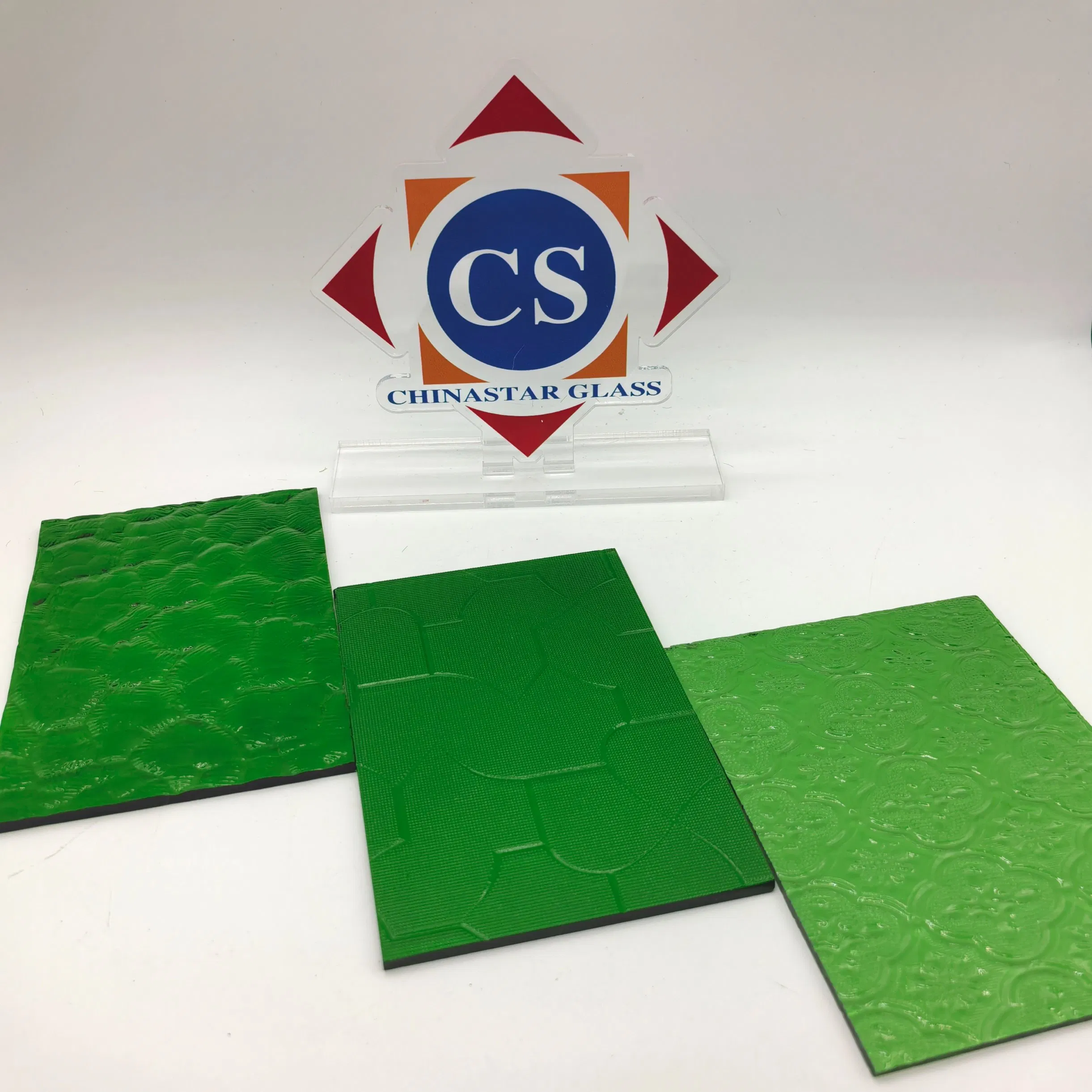 3-6mm/8/10mm High-Quality Green Patterned Glass for Doors/Furniture/Windows/Decoration