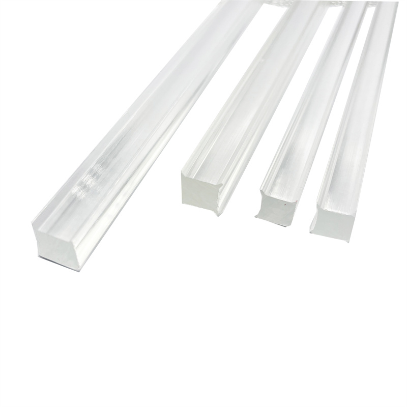 2-Way PMMA Junction Profile in Line Acrylic Heat Insulation Bar for Glass