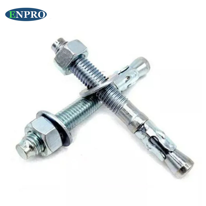 Клиновой анкер M6-M20 из оцинкованной стали для бетона