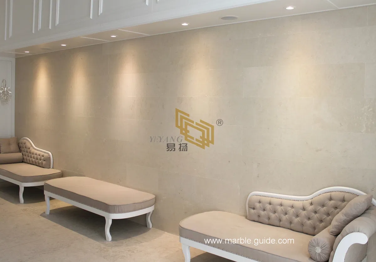 Natural Polished/Tumbled Beige/Cream/White Limestone Surface Stone Slab for Paving Brick/Wall/Floor/Stairs/Cladding/Outdoor Projects Stone