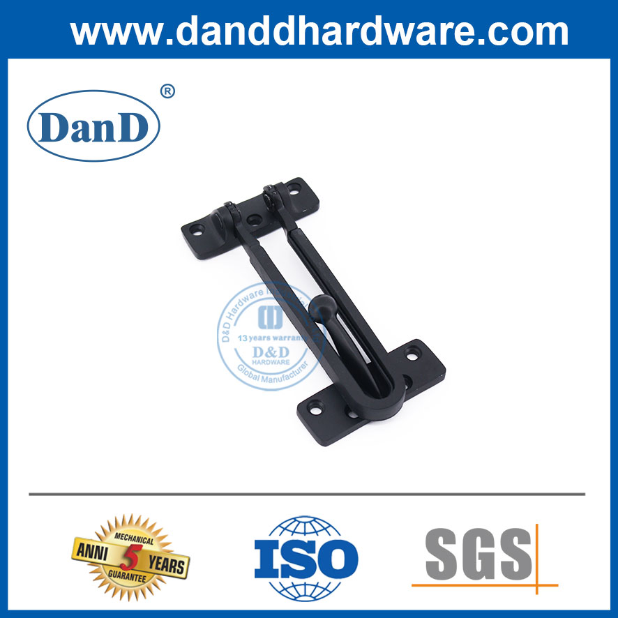 UL Fire Rated Door Eye Viewer Matt Black Closer Panic Bar Architectural Hardware