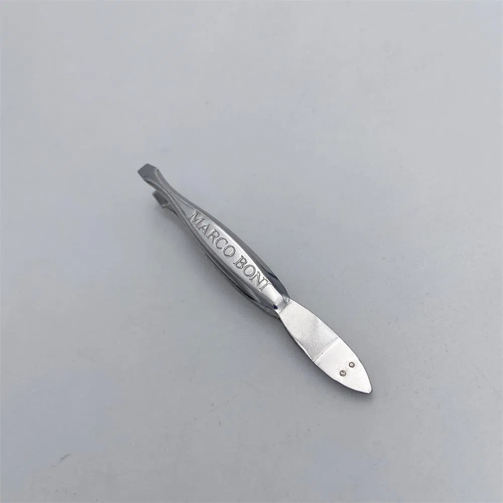 Foshan Fengdeli Makeup Beauty Eyelash Tweezers with Chrome Plating for Brazil Market