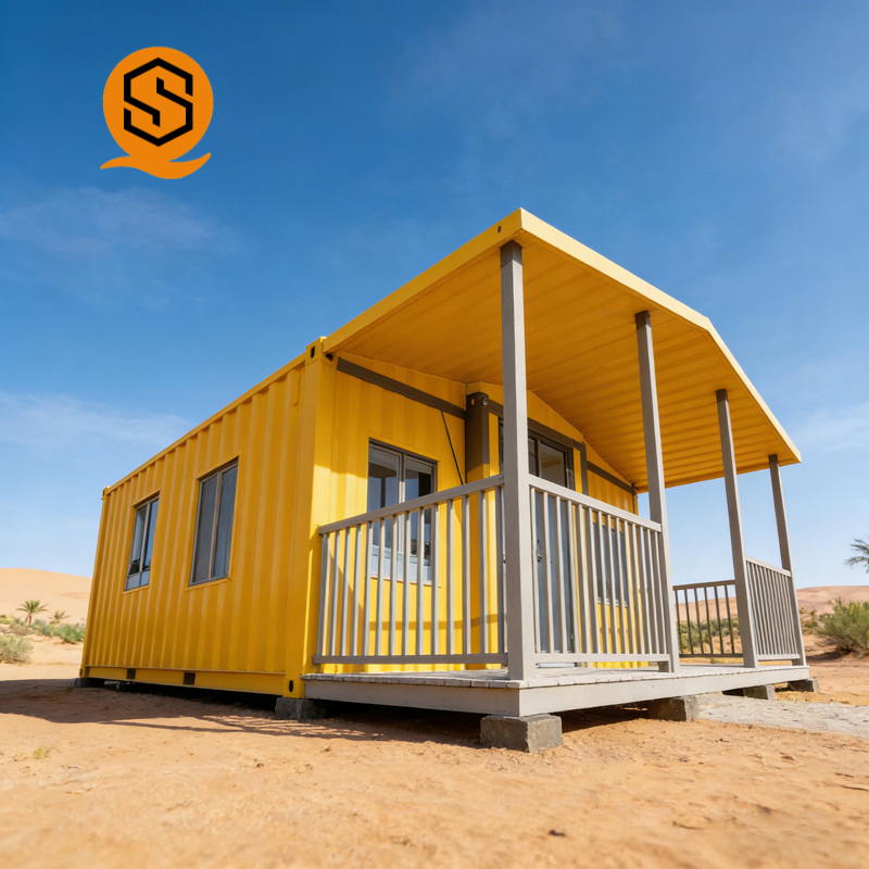 40-Foot Premium Prefab Container Homes Durable Commercial Space Office, Retail, and Mobile Housing Solutions