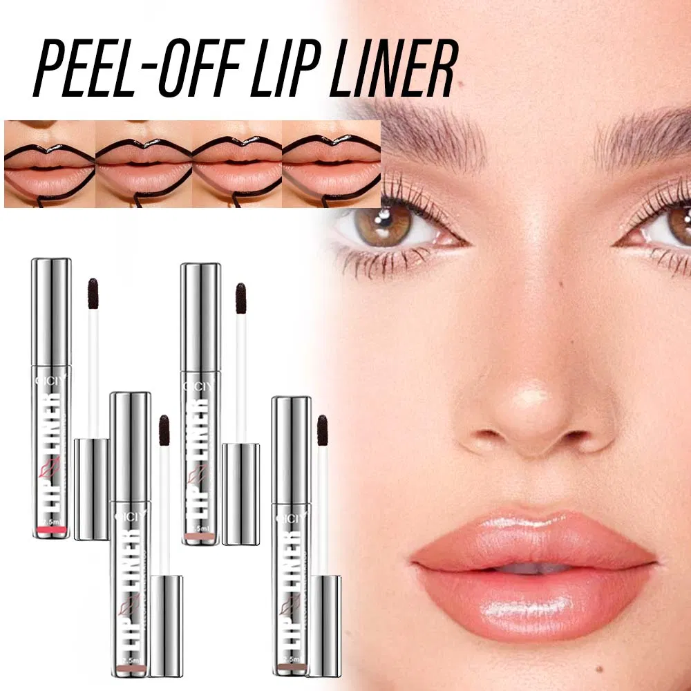 Cosmetic 2.5ml 4 Color Tear off Lip Liner