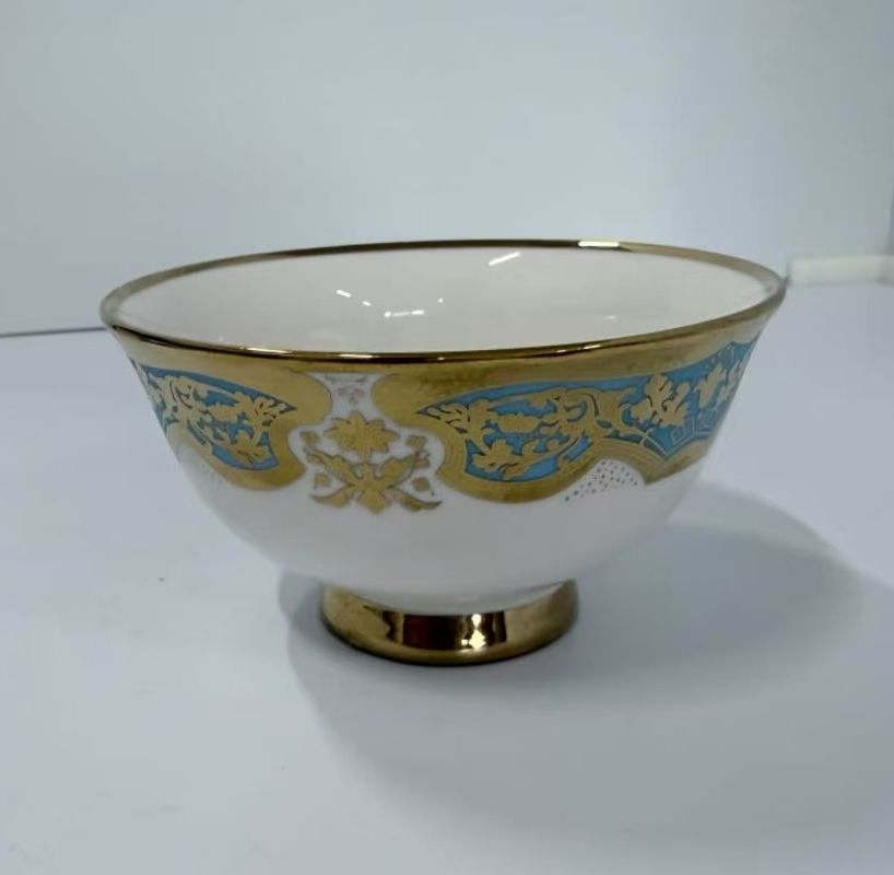 High Quality Electroplated Ceramic Bowl