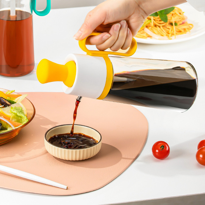 Wholesale New Empty Glass Oil Bottles Dispenser for Sale