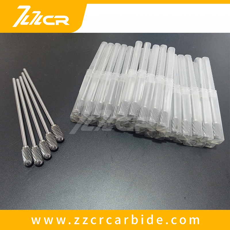 Zzcr Customized Long Shank C1225 150mm Carbide Rotary Burrs