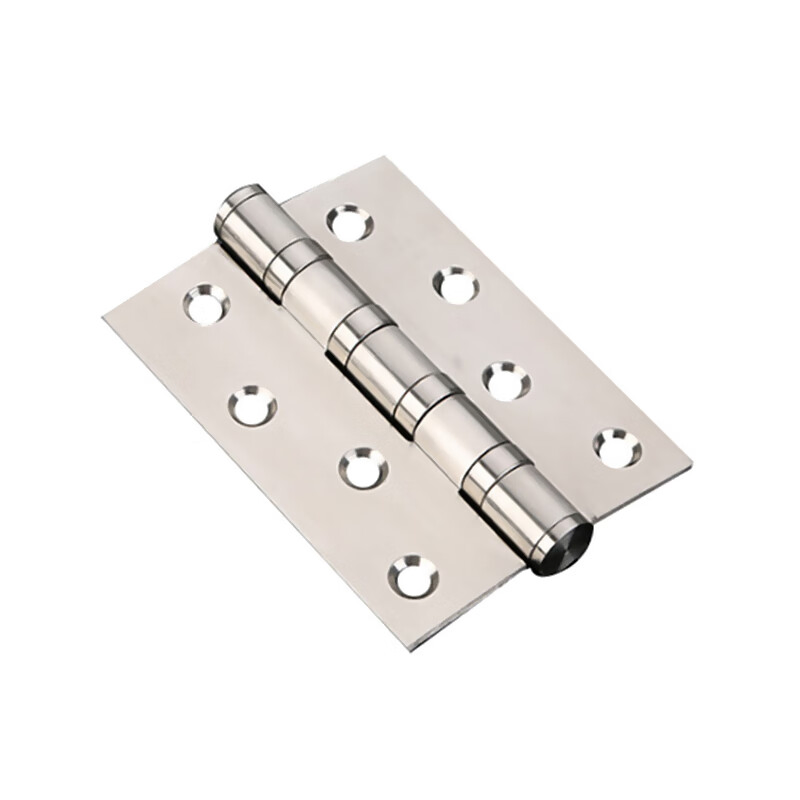 Stainless Steel Chrome-Plated Rounded Square Hinge