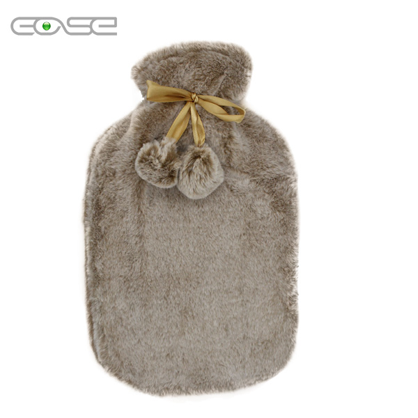 Customizable Eco-Friendly Rubber Hot Water Bottles for Comfort