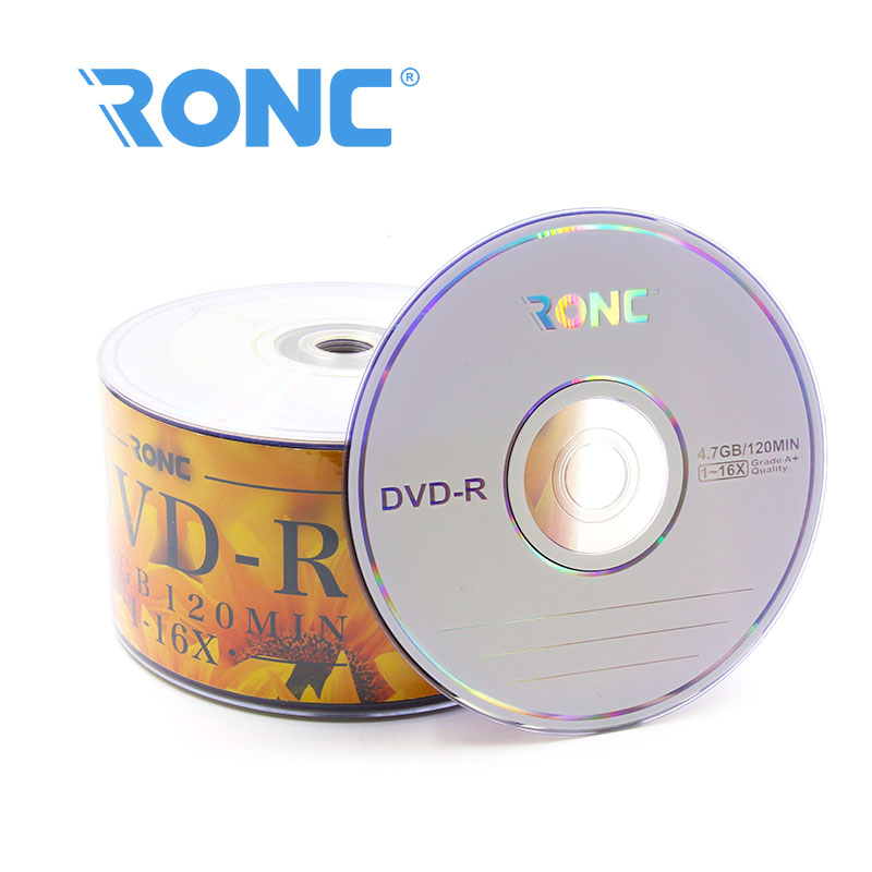 DVD-R 4.7GB 16X для записи, 50 шт.