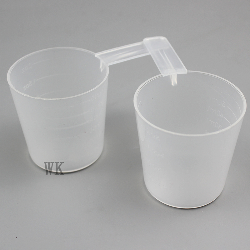 Plastic Measuring Cups Eco-Friendly Home Kitchen Tools for Liquid Weight up
