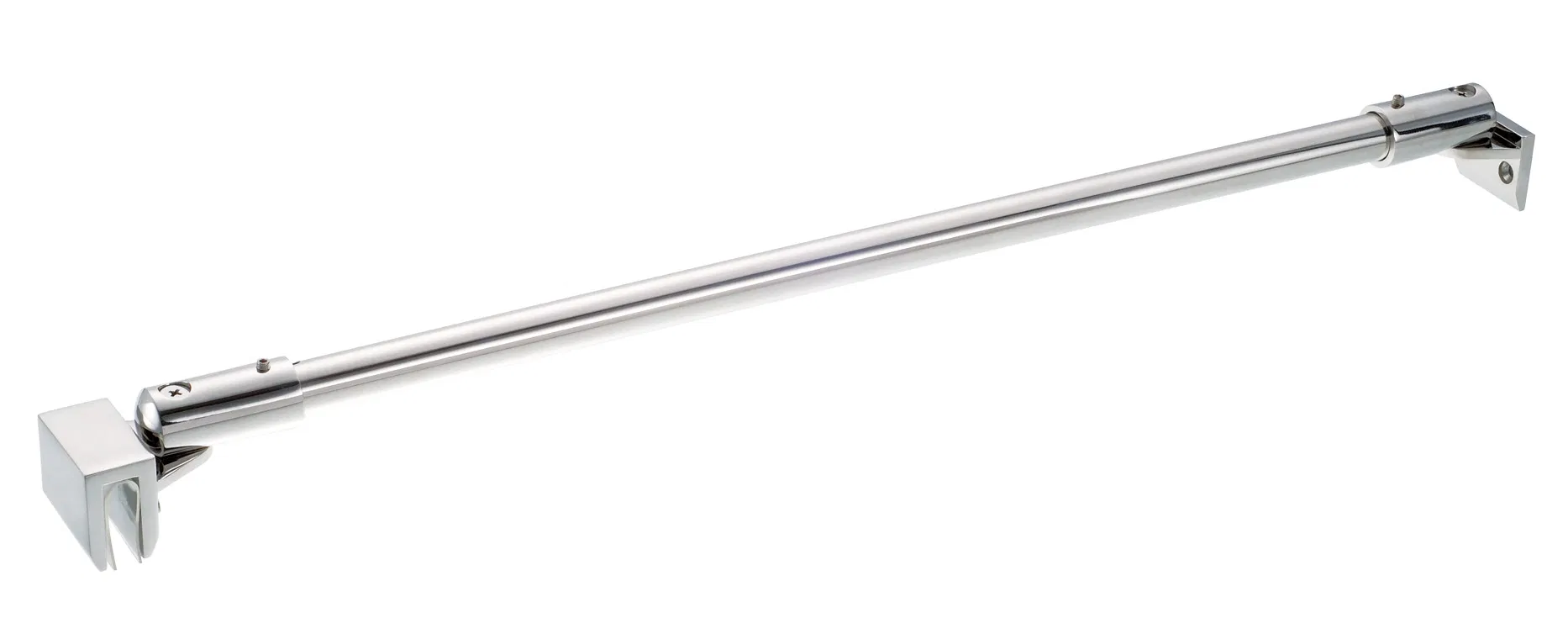 OEM 304-Stainless-Steel Bathroom Shower Glass Door Hardware Enclosure Support Header Bar