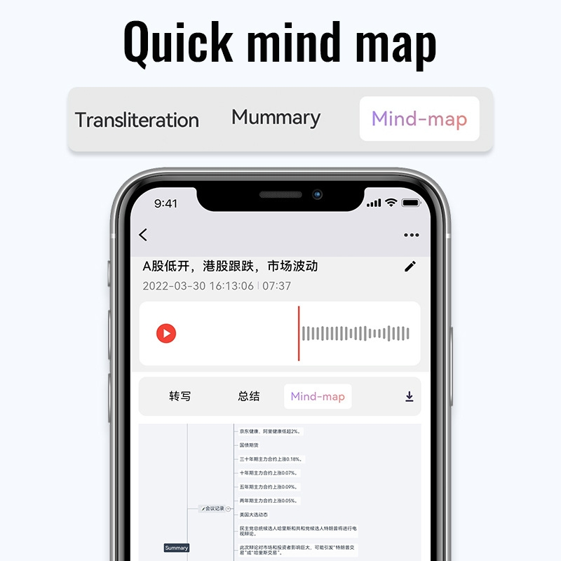 Умная ручка-диктофон с переводом и транскрипцией