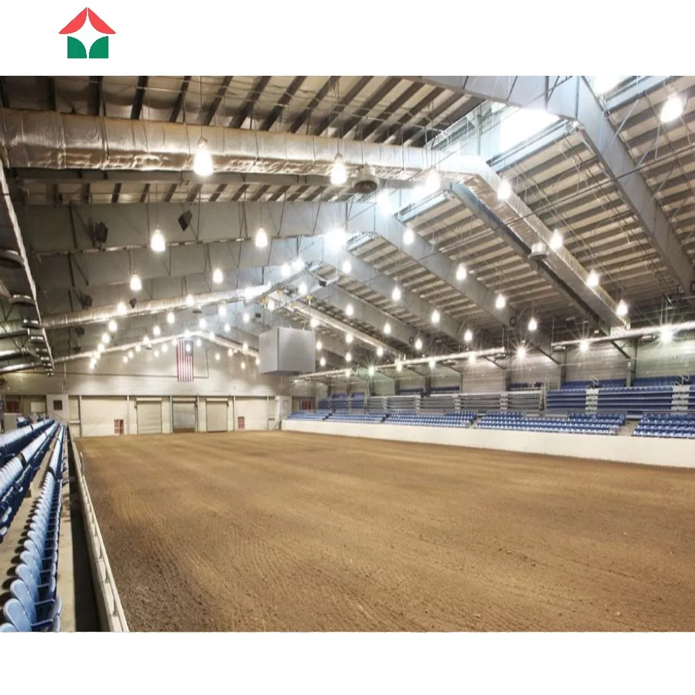 Strong H Steel Structure Building Long Lifetime Span Horse Arena
