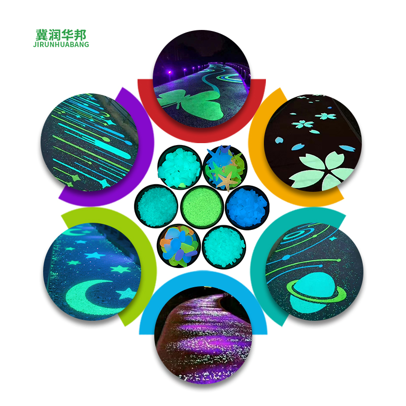 Artificial Luminous Gravel 1-3cm Aquarium Decoration Garden Landscaping Paving Glow Stones