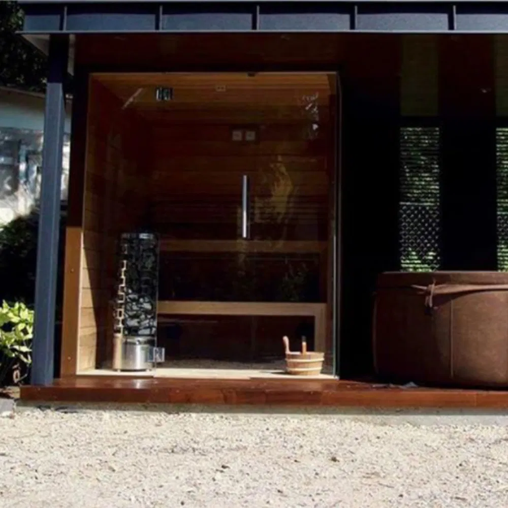 Сауна Boda Luxury Outdoor: инфракрасная, паровая, сухая