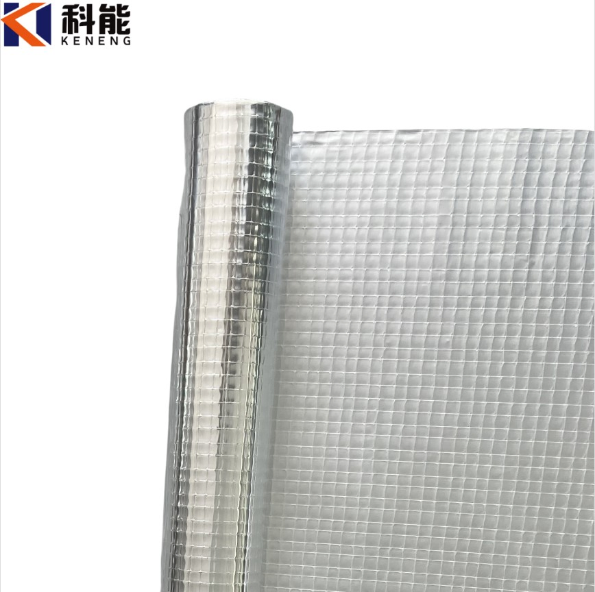 Reinforced Aluminum Foil PE Film Chemical-Resistant & Abrasion-Proof for Industrial Pipe Wrapping Premium Metal Foil Product