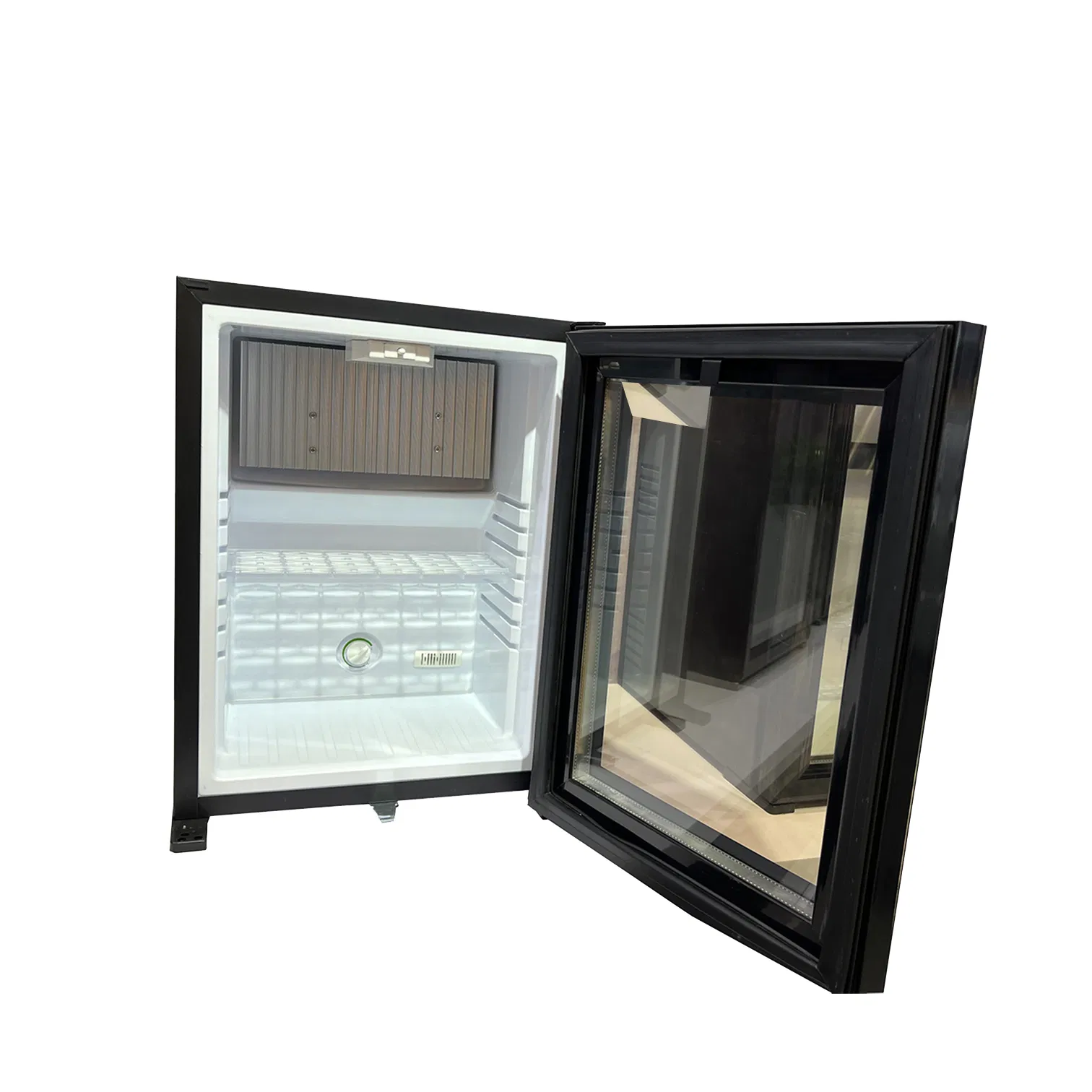 Luxury Black Electronic Type Small Fridge Minibar for Guest Room and Office