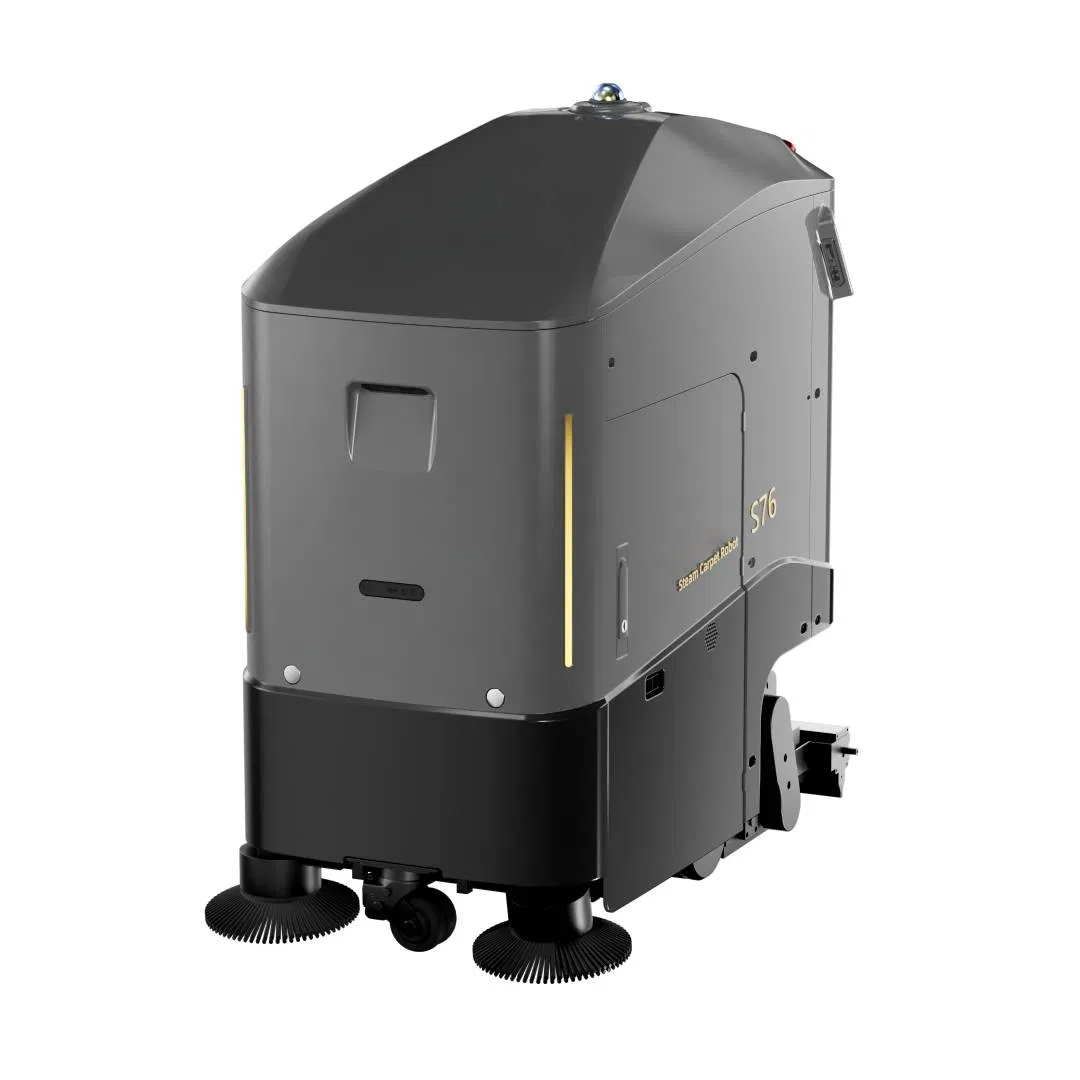Smart Commercial Floor Cleaning Robot Auto-Charging Water Refilling 3D Lidar Ai Navigation 1200m2/H