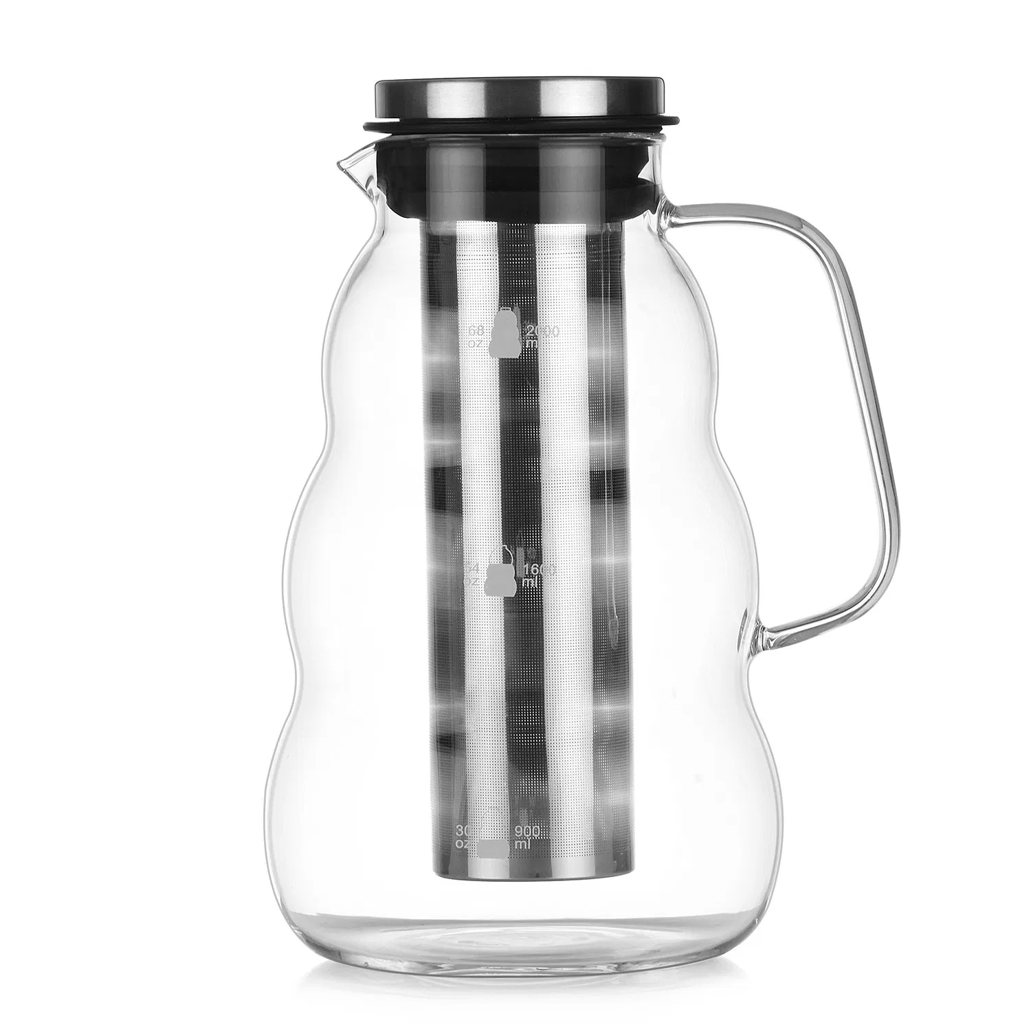Премиум-кувшин для колд-брю с фильтром из нержавеющей стали