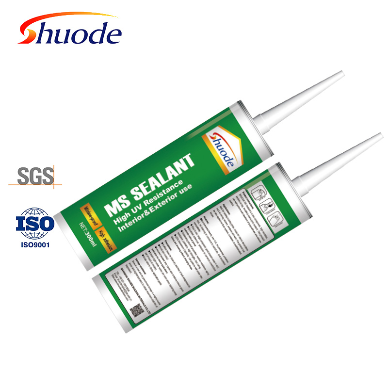 White or Clear Polyethers Adhesive Ms Sealant for Construction Applications