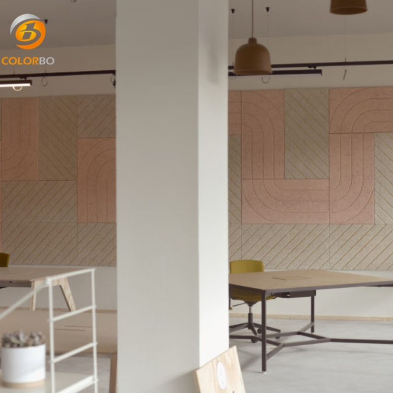 1160*580 mm Color Customized Decoration Material Acoustic Wall Tiles with High Quality