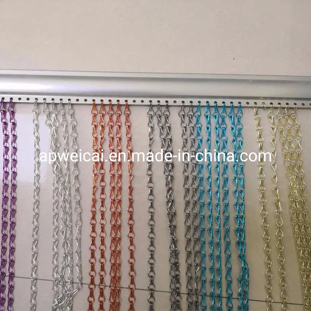 Colored Aluminum Room Divider Curtain Room Partition Insect Curtain