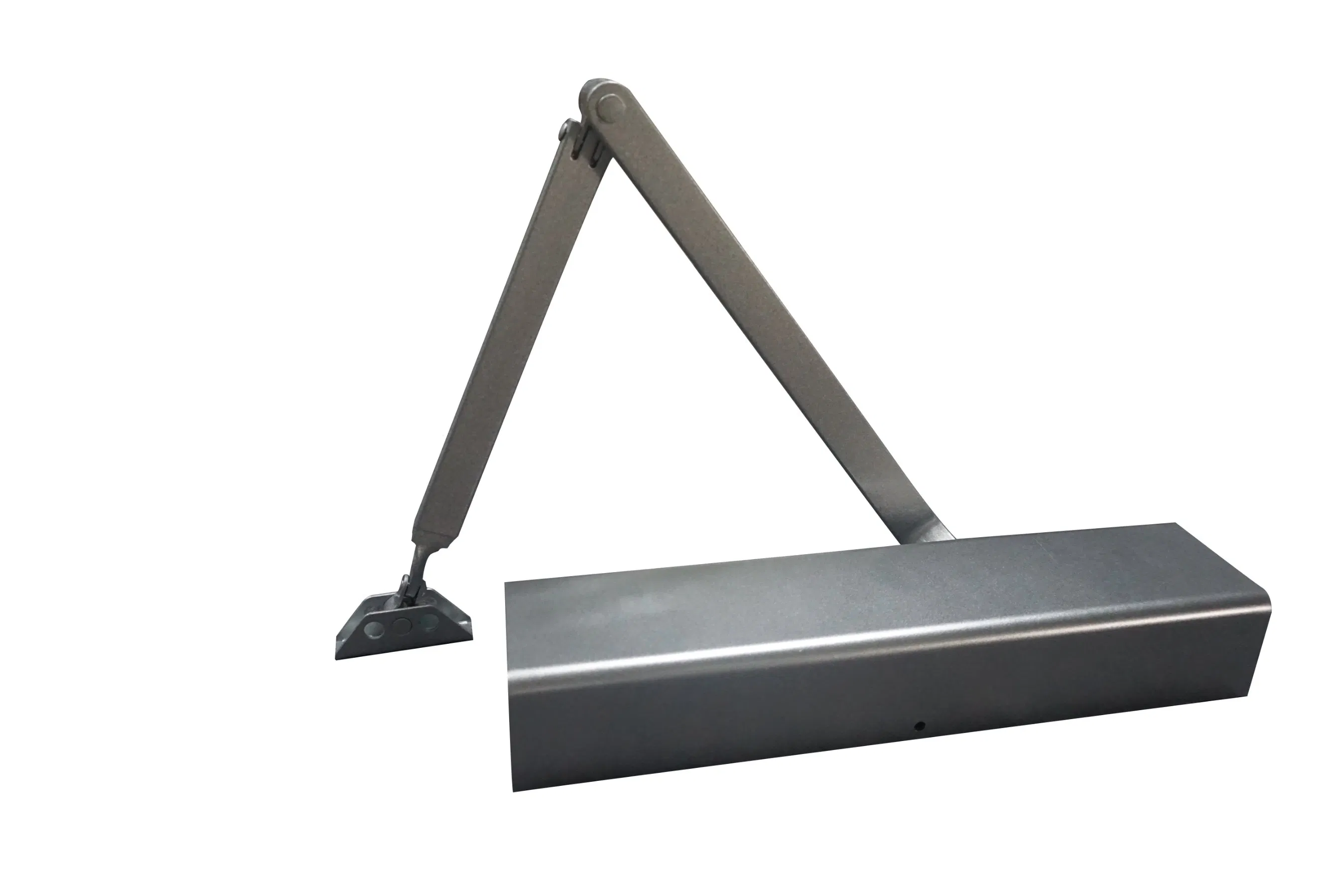 Super Duty Adjustable Power of En6 Max. 120kg Exposed Installation Aluminum Alloy Door Closer Outside-Mounted UL Standard