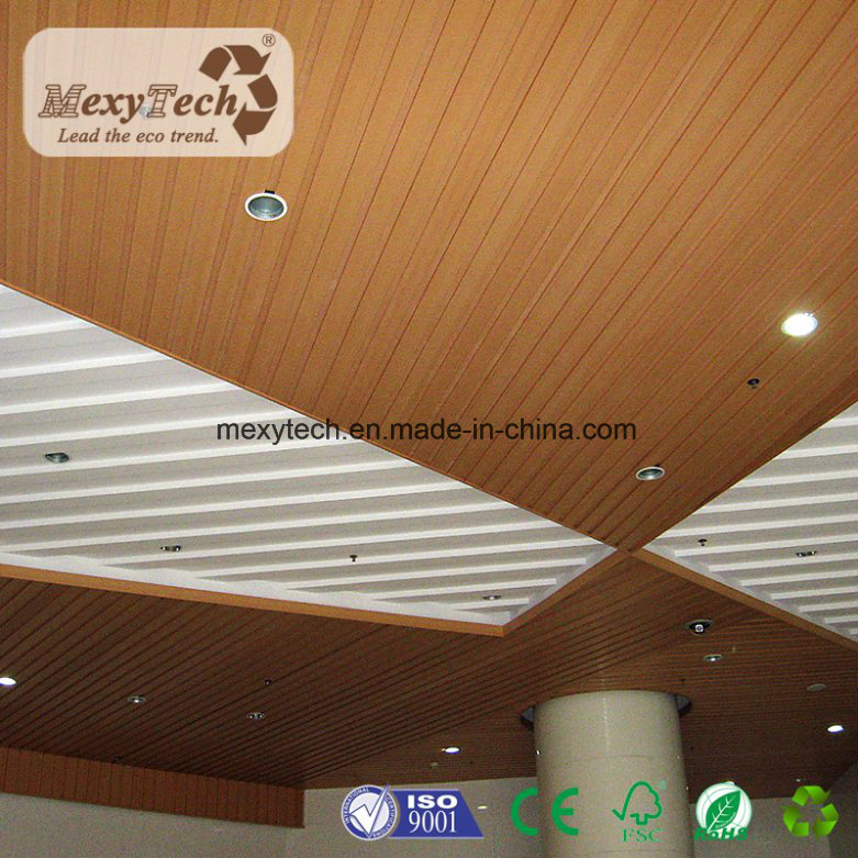 Bar-Type Suspended PVC Ceiling Composite WPC Ceiling for Dwelling Decoration