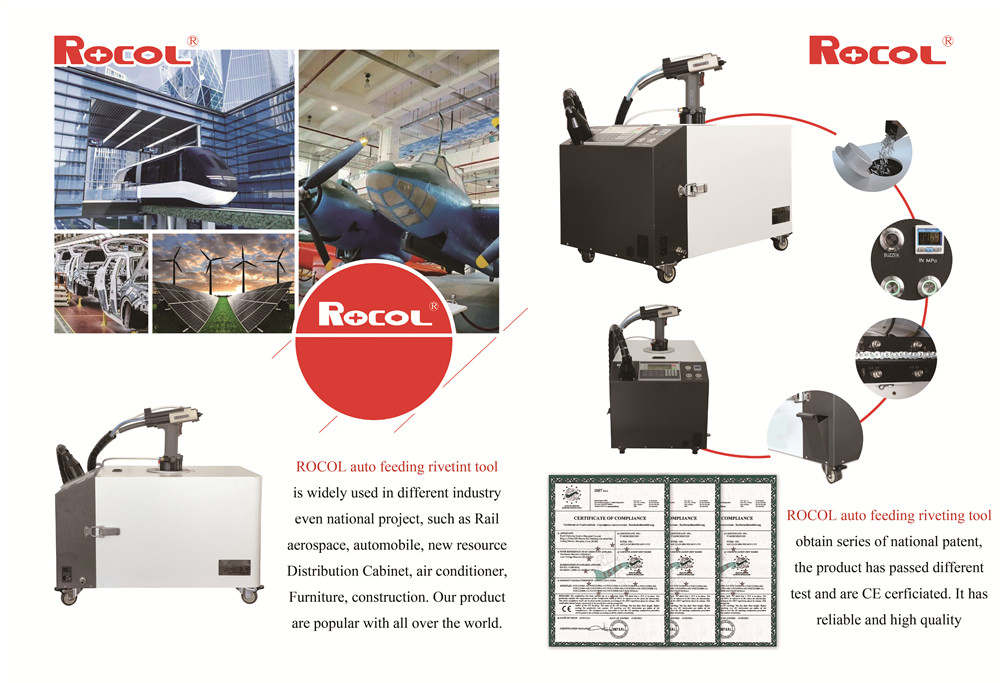 Ce Cerficiated Premium Easy Automatic Auto Feed Rivet Tool Set