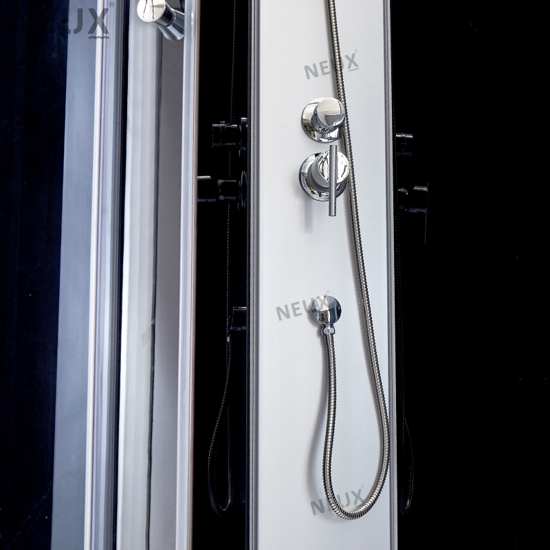 Customization Hotel Aluminum Frame Sliding Door Glass Steam Fully Enclosed Shower Cubicle