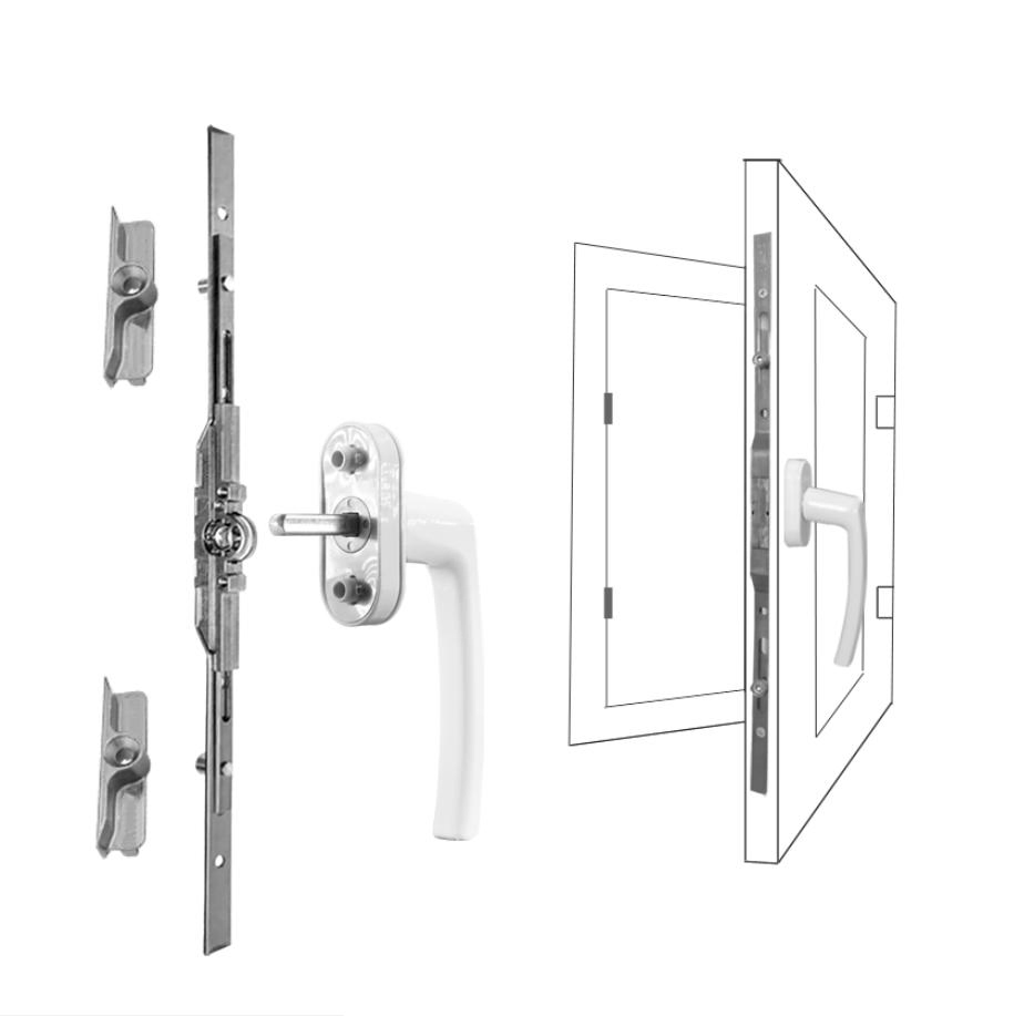 Nisen Sliding and Casement UPVC Window Aluminum Handle