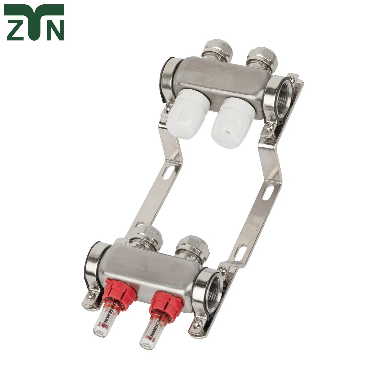 Plated Nickel Plated Chrome Floor Heating Systems & Parts Manifold