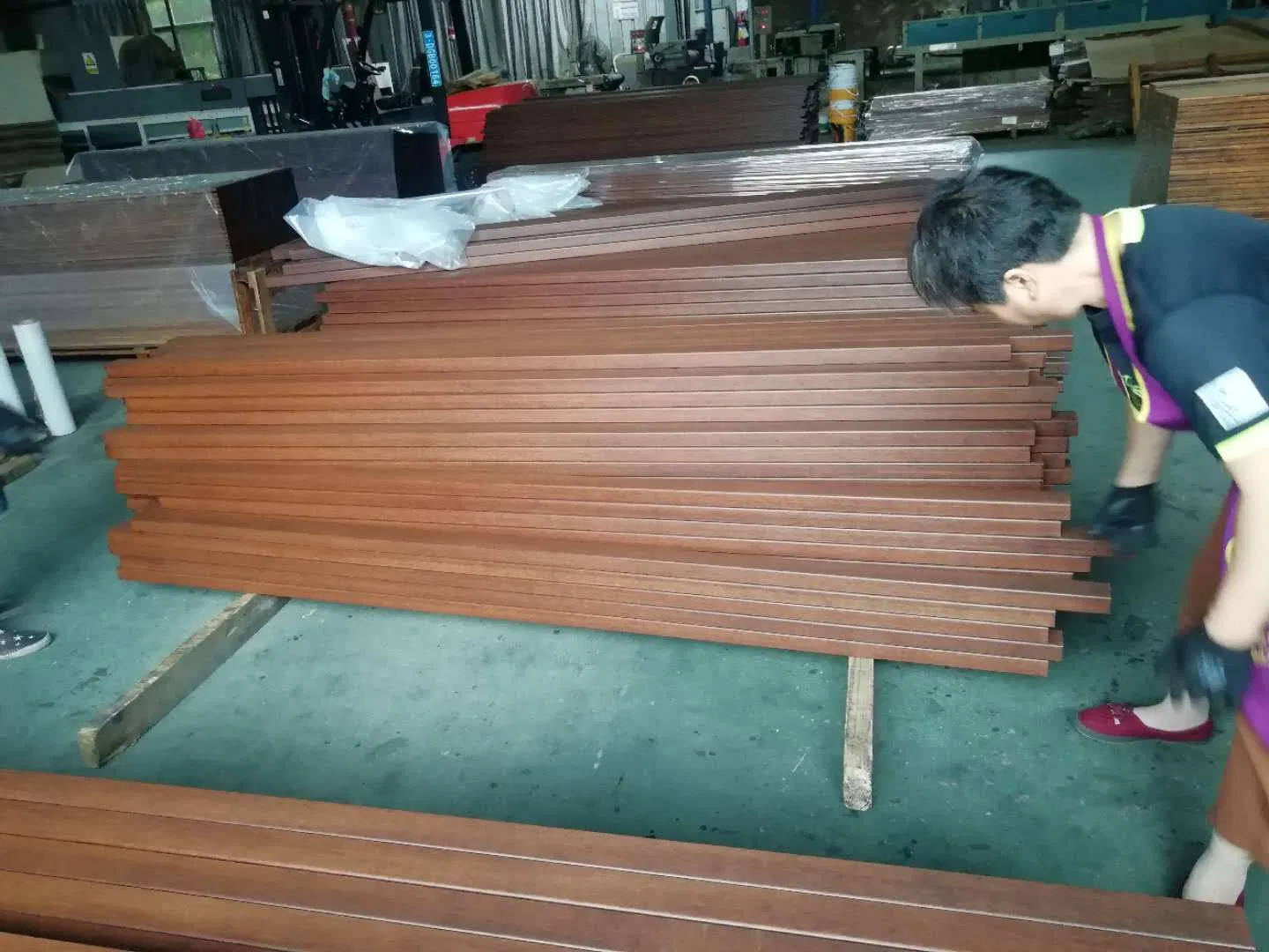 Strand Woven Bamboo Beams and Lumber Timber for Outdoor Construction