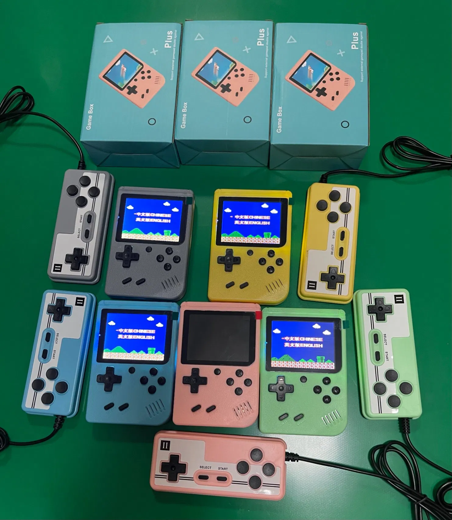 Портативная игровая консоль Retro 500 в 1 для детей