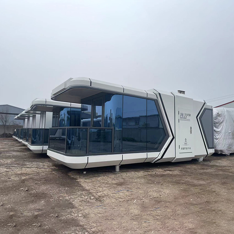 Prefab Houses5th Wheel Trailertiny House on Wheels/ Luxury Unusual House with Toilet