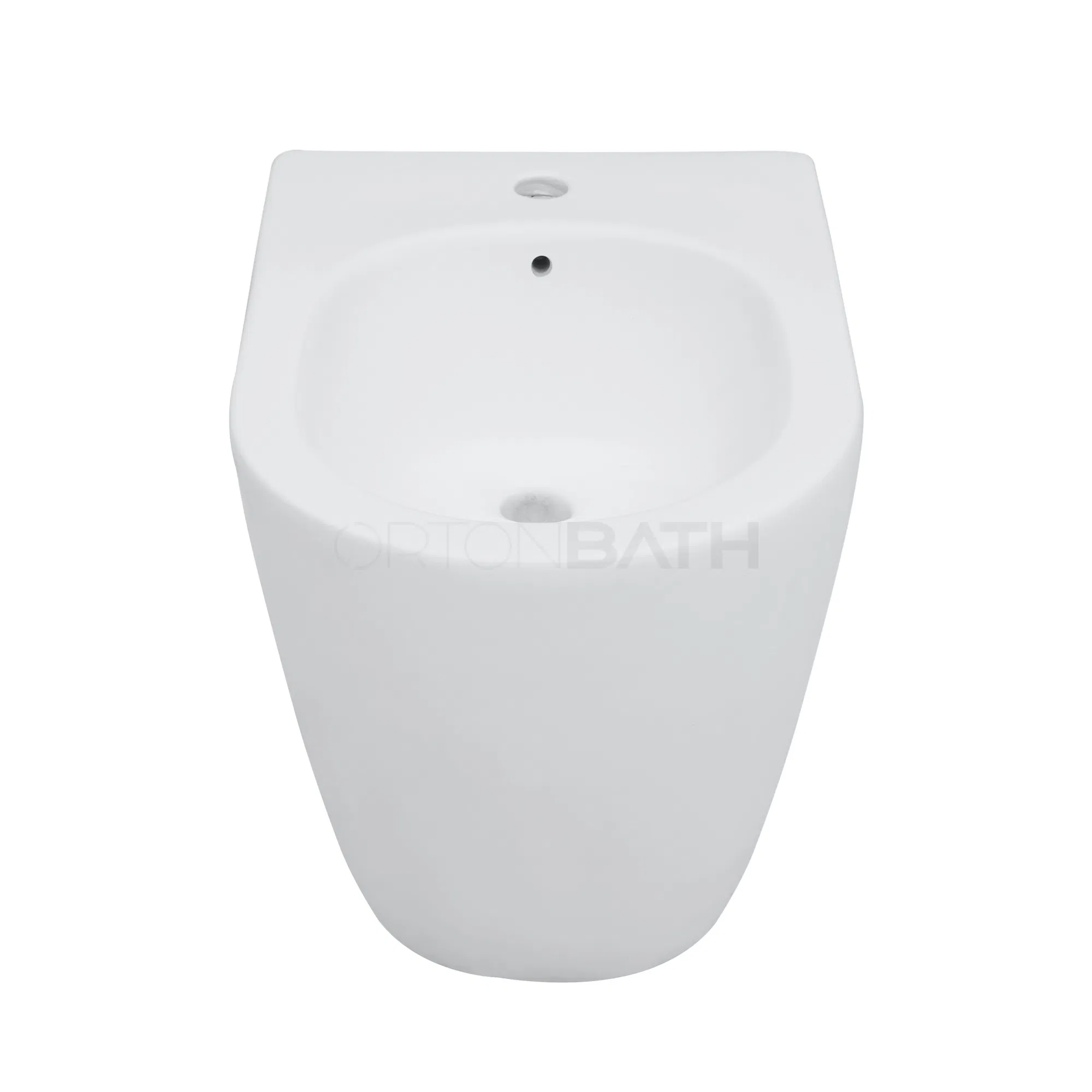 Ortonbath Europe Round Bowl Floor Mounted Single Tap Holes Toilette Bidet Hospital Elder Lady Care One Piece Ceramic Wc Toilet Bidet Special Care Bidet
