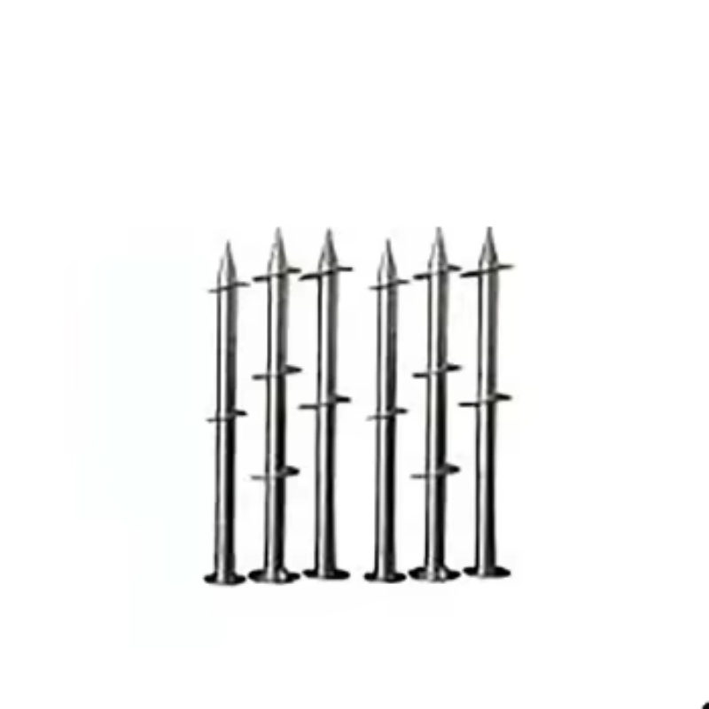 Hot DIP Galvanized Ground Spiral Bridge Pier Ground Screw Anchor